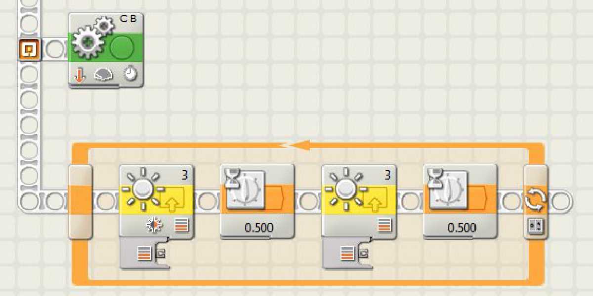 Reversing light and beeper for a NXT Robot – Damien Kee