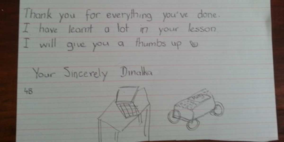 Robotics through the eyes of Grade 4’s – Damien Kee